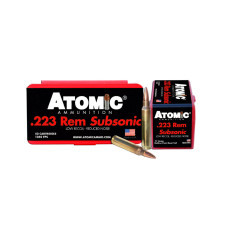 Atomic Subsonic 7.62x39mm 220gr Hollow Point Boat Tail - 50 Rounds