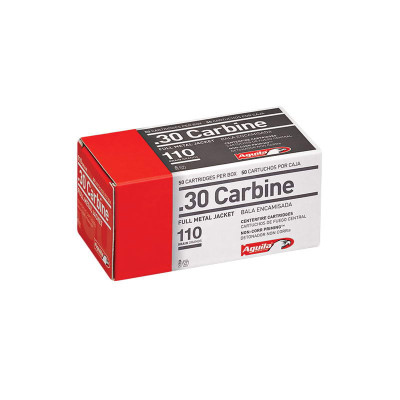 Aguila 30 Carbine FMJ 110 gr - 50 Rounds