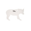 Allen EZ-Aim AR500 Coyote Silhouette Target - 8.25in x 12in