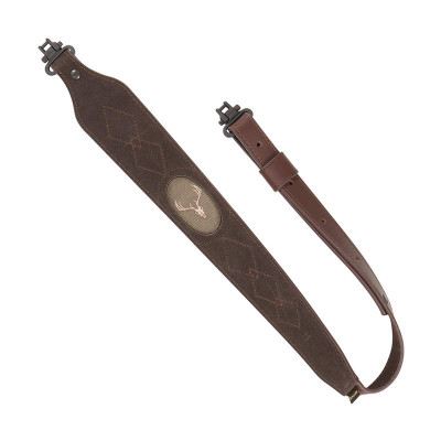 Allen Big Game Suede Deer Head Rifle Sling with Swivels