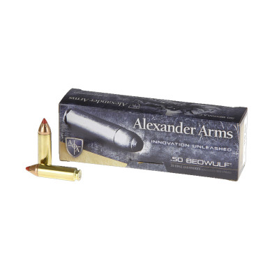 Alexander 50 Beowulf 300gr Hornady FTX - 20 Rounds