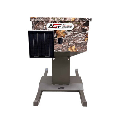 All Seasons 100lb Monolith Automatic Fish Feeder - Realtree Camo