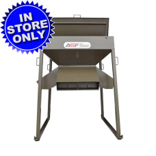 All Seasons 2000lb Low Pro Stand & Fill Protein Deer Feeder on Skids