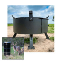 All Seasons Barrel Buddy 12v Low Profile Feeder for 55 Gallon Barrel