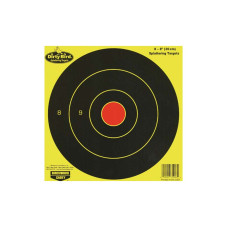 Birchwood Casey Dirty Bird Bullseye Paper Reactive Target 8in - 8 Pack