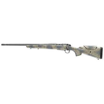 Bergara B-14 Wilderness Sierra .308 Win 20in Grey Cerakote Fluted Threaded Barrel - Wilderness Camo - LEFT HANDED