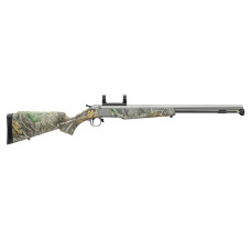 CVA Wolf V2 .50 cal 209 Primer 24in Black Powder with Scope Mount Stainless / Realtree Edge - Muzzleloader