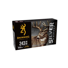 Browning Silver .243 WIN 100gr Plated Soft Point - 20 Rounds