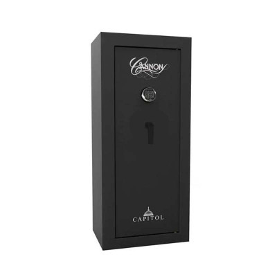 Cannon Safe Capitol 24 Electric Combination Safe - 28 Gun - Black