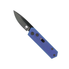 CobraTec Stinger Knife 1.9in Drop Point Automatic Folding Knife - Purple