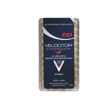 CCI .22LR Velocitor 40gr Copper Plated Hollow Point - 50 Rounds