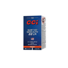 CCI 975CC Quiet-22 Lead Round Nose.22LR 45gr - 50 Rounds