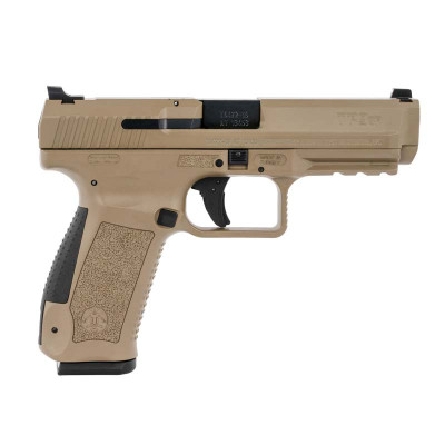 Century Canik TP9SF 9mm Luger 18+1 4.46in Match Grade Barrel - Flat Dark Earth