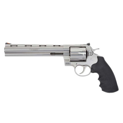 Colt Anaconda .44 Mag 8in 6-Round Stainless Revolver with Black Grip