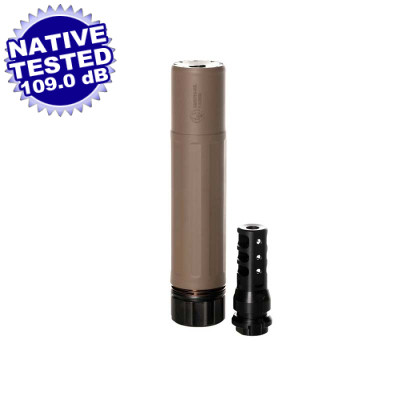 Dead Air Sandman-S 7.62 Suppressor - FDE