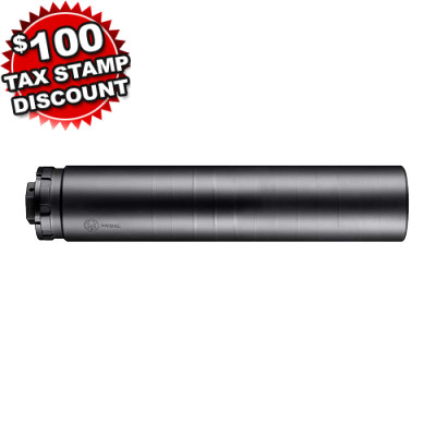 Dead Air Primal .45 Cal Suppressor - Black Cerakote Stainless