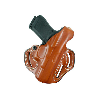 Desantis Gunhide Thumb Break Scabbard OWB Holster Tan Leather - Sig P365 X-Macro