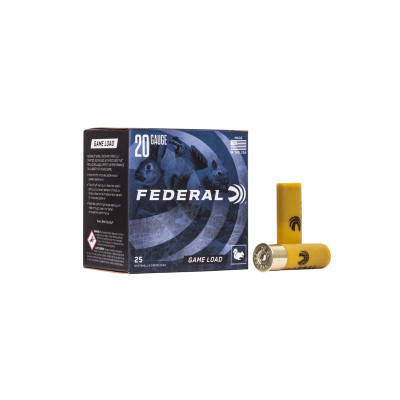 Federal Game-Shok Upland 20 Ga 2.75in 7/8oz 8 Shot - 25 rounds