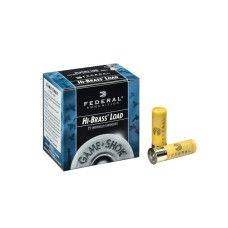 Federal H2046 Game Shok High Brass Lead 20 ga 2.75" 1 oz 6 Shot 25Bx/10Cs