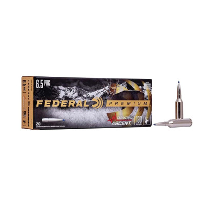 Federal Premium 6.5 PRC 130gr Terminal Ascent - 20 Rounds