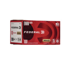 Federal Champion Training 9mm 115gr FMJ - 100 Rounds