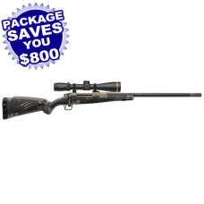 Fierce Firearms Carbon CT Rogue Titanium - Leupold VX-5HD 3-15x44 Scope Package - Bronze Sonora