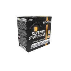 Fiocchi Defense Dynamics 12Ga 2.75in BuckShot 9 Pellets - 25 Rounds