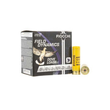 Fiocchi Field Dynamics Dove & Quail 20Ga 2.75in 7/8oz #7.5 Shot - 25 Rounds