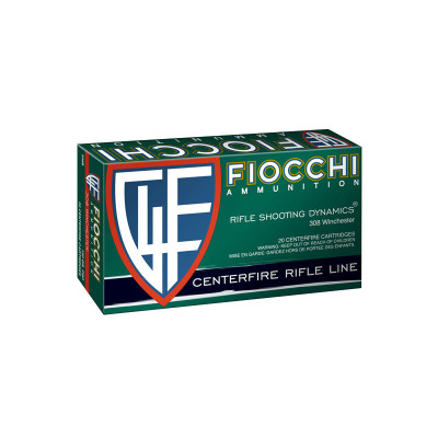 Fiocchi Field Dynamics .308 WIN 150gr Pointed Soft Point PSP - 20 Rounds