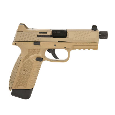 FN 545 Tactical .45 ACP 4.71in Barrel 15+1, 18+1 - FDE