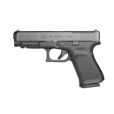 Glock G49 MOS 9mm 4.49in 15+1 (3) Black Pistol - Optic Ready