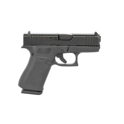 Glock G43X Sub-Compact 9mm 3.4in 10+1 Pistol - Black