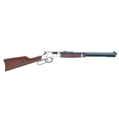 Henry Big Boy .44 MAG Lever Action Rifle - Silver American Walnut