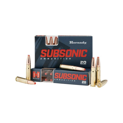 Hornady Sub-Sonic 30-30 WIN 175gr Sub-X Subsonic Ammunition - 20 Rounds