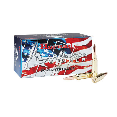 Hornady American Gunner 6.5 Creedmoor 140gr BTHP Match Ammunition - 50 Rounds