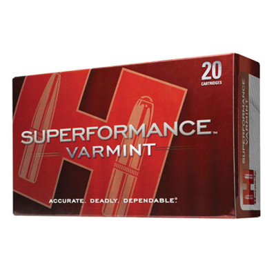 Hornady .204 Ruger V-Max Superformance Varmint 24gr Non Traditional Expanding - 20 Rounds