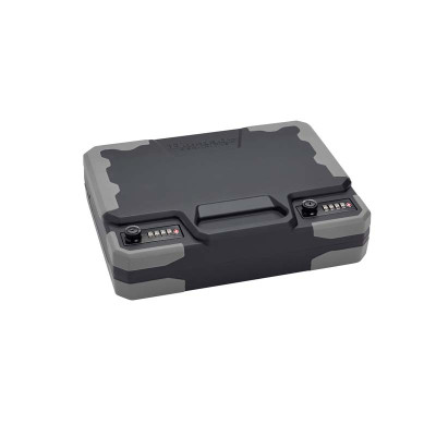 Hornady TrekLite Lock Box XXL  Combo/Key Entry - Holds 2 Handguns 12.2in x 10.1in x 3.3in