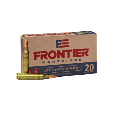 Hornady FR160 Frontier .223Rem 68gr BTHP-Match - 20 Rounds