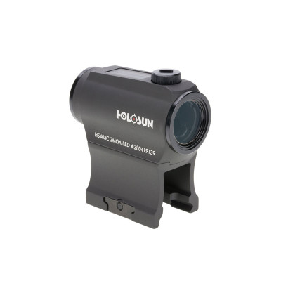 Holosun HS 403C 1x 2MOA Red Dot Solar- Black 