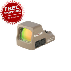 Holosun HE407K-X2 Pistol 1x 6MOA Red Dot Reticle - Flat Dark Earth Holosun HE407K-X2 Pistol 1x 6MOA Red Dot Reticle - Flat Dark Earth