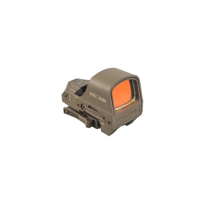 Holosun HS 510C 1x Open Reflex 2 MOA Dot / 65 MOA Circle - FDE / Red