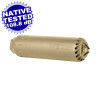 Huxwrx FLOW 762 TI .30 Cal Titanium Direct Thread Suppressor - Flat Dark Earth 