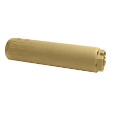 Huxwrx FLOW Range 36 TI 9mm-8.6BLK Titanium Suppressor - FDE