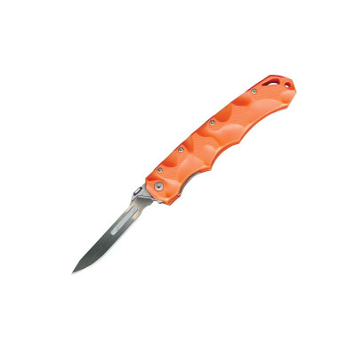 Havalon Knives Piranta Stag Skinning Knife with Replaceable Blades - Blaze Orange