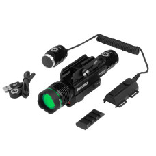 iProtec 6794 Weapon Light for Hog Hunting - Green Light / Red Laser