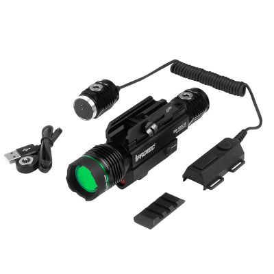 iProtec 6794 Weapon Light for Hog Hunting - Green Light / Red Laser