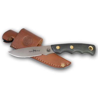 Knives of Alaska Alpha Wolf D2 Suregrip Fixed Blade Knife