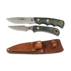 Knives of Alaska Alpha Wolf D2 and Cub Combo - Suregrip Handles