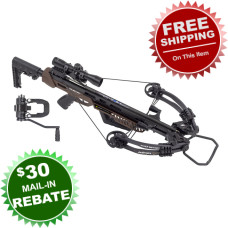 Killer Instinct Rapid 420 Crossbow Package with Compact Dead Silent Crank Device