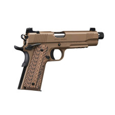 Kimber Desert Warrior (TFS) .45 ACP 5.5in Threaded Barrel with G-10 Grips - Desert Tan